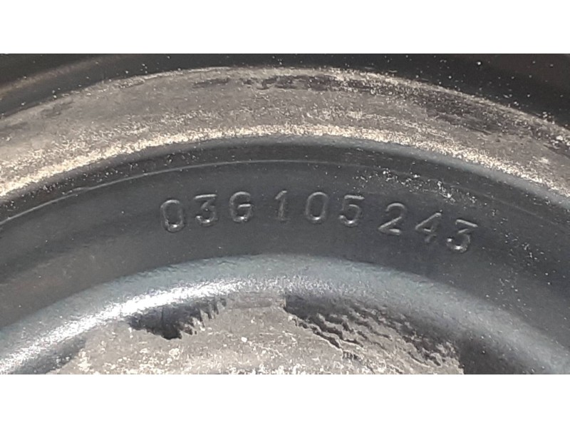 Recambio de polea cigueñal para volkswagen golf v berlina (1k1) gt sport referencia OEM IAM 03G105245  