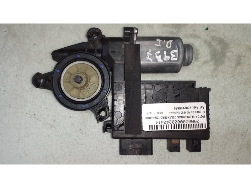Recambio de motor elevalunas delantero izquierdo para citroen c4 picasso exclusive referencia OEM IAM 9682495680  