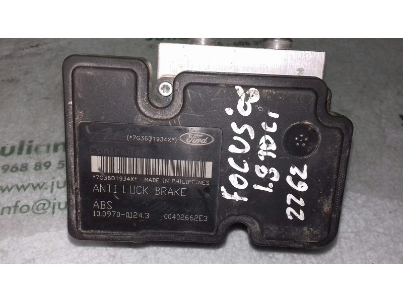 Recambio de abs para ford focus berlina (cap) ambiente (d) referencia OEM IAM 10020700714 10097001243 ATE