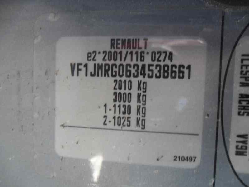 renault scenic ii del año 2005