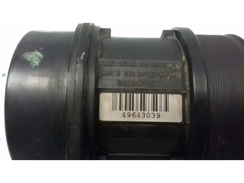 Recambio de caudalimetro para peugeot 406 berlina (s1/s2) srdt referencia OEM IAM 9629471080 5WK9621 SIEMENS