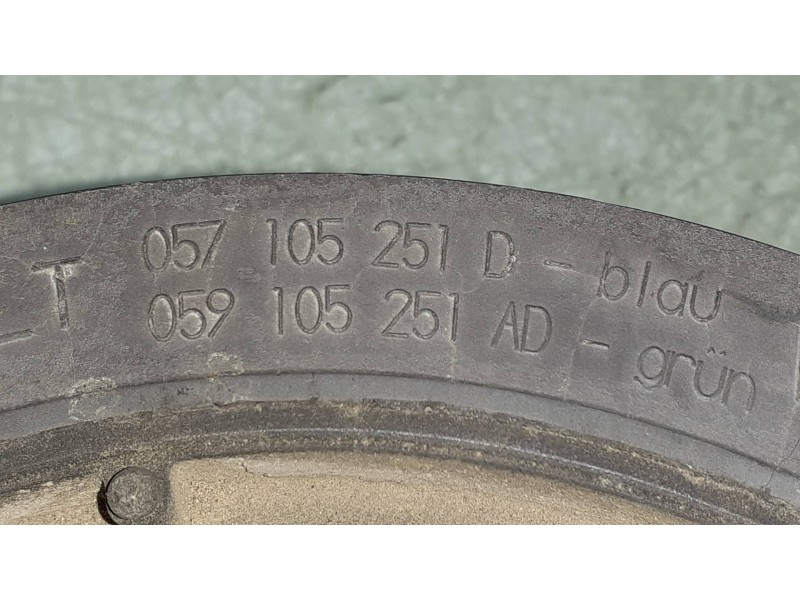 Recambio de polea cigueñal para audi q7 (4l) 3.0 tdi referencia OEM IAM 057105251D 059105251AD 10150933