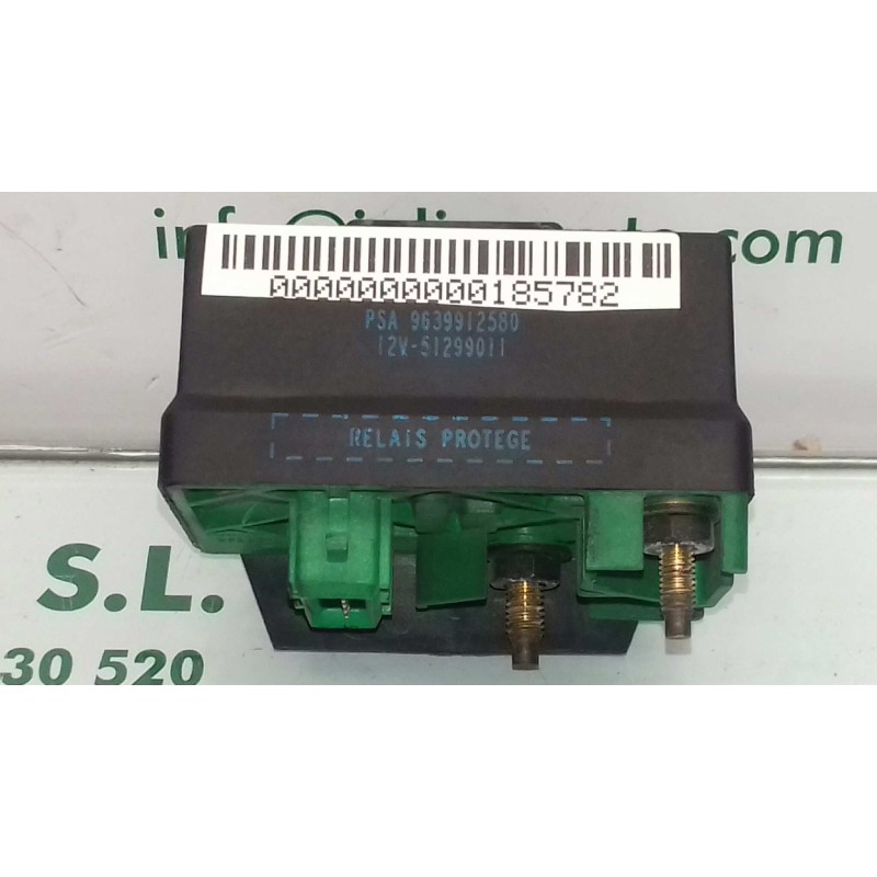 Recambio de caja precalentamiento para peugeot 406 berlina (s1/s2) srdt pack referencia OEM IAM 9639912580 5 PINES CARTIER