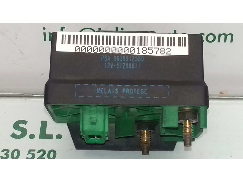 Recambio de caja precalentamiento para peugeot 406 berlina (s1/s2) srdt pack referencia OEM IAM 9639912580 5 PINES CARTIER