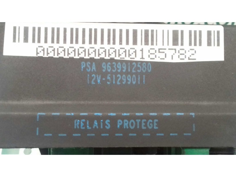 Recambio de caja precalentamiento para peugeot 406 berlina (s1/s2) srdt pack referencia OEM IAM 9639912580 5 PINES CARTIER