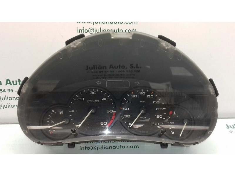 Recambio de cuadro instrumentos para peugeot 206 berlina x-line referencia OEM IAM 9645096080 503000300101 JAEGER