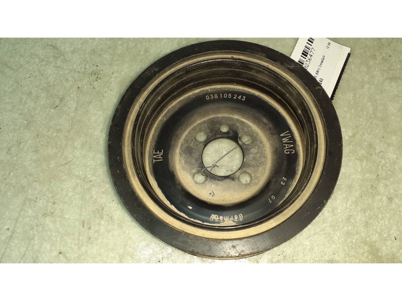 Recambio de polea cigueñal para volkswagen golf plus (5m1) crossgolf referencia OEM IAM 03G105243  