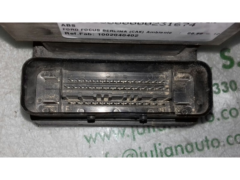 Recambio de abs para ford focus berlina (cak) ambiente referencia OEM IAM 1002040402 10092501193 ATE