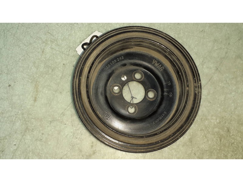 Recambio de polea cigueñal para seat altea (5p1) green referencia OEM IAM 03G105243  