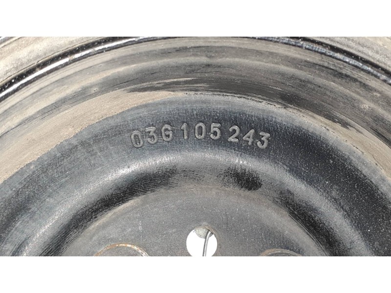 Recambio de polea cigueñal para seat altea (5p1) green referencia OEM IAM 03G105243  