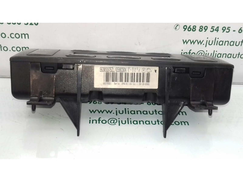Recambio de mando climatizador para peugeot 406 berlina (s1/s2) srdt pack referencia OEM IAM 96303375ZL 658636N 