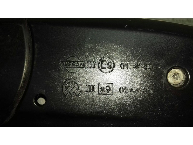 Recambio de retrovisor izquierdo para nissan primera berlina (p12) acenta referencia OEM IAM 96302AU417 014180 ELECTRICO