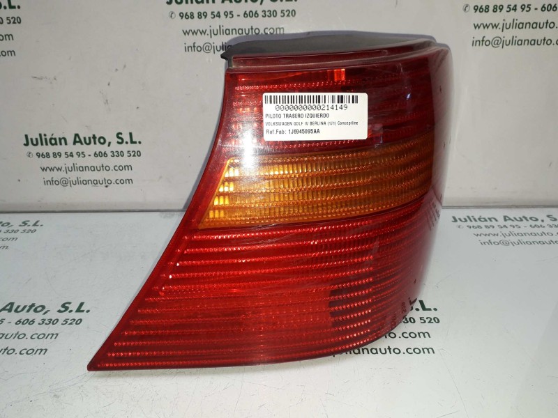 Recambio de piloto trasero izquierdo para volkswagen golf iv berlina (1j1) conceptline referencia OEM IAM 1J6945095AA 3775099908