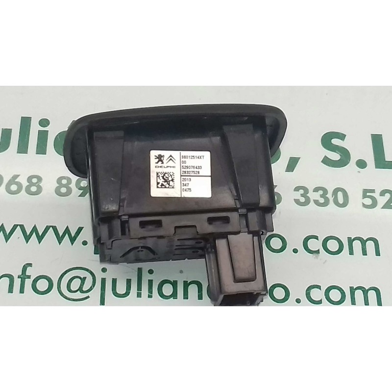 Recambio de mando elevalunas trasero izquierdo para citroen c3 1.1 audace referencia OEM IAM 98012514XT 529076433 28327528
