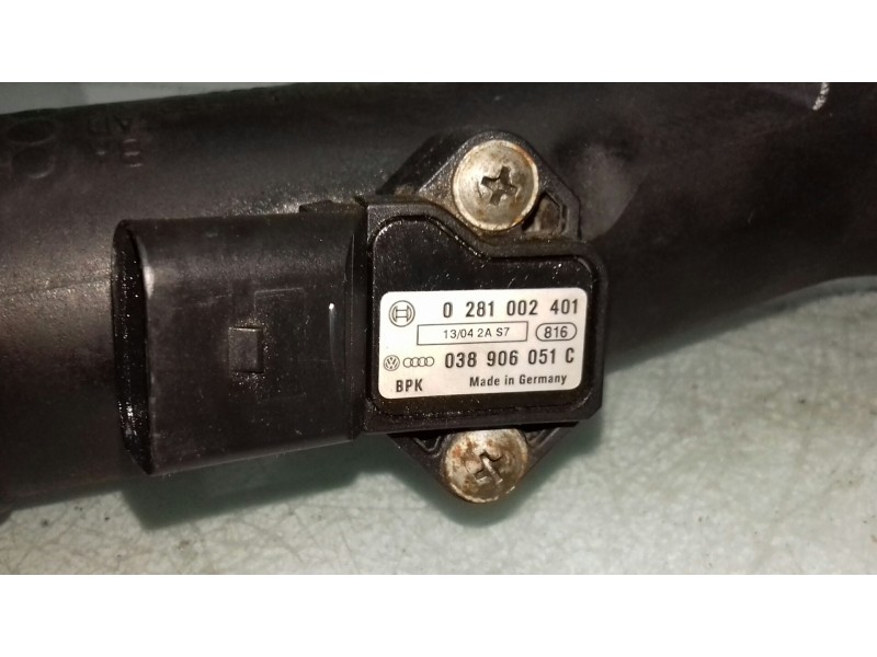 Recambio de tubo presion turbocompresor para volkswagen touran (1t2) advance bluemotion referencia OEM IAM 1K0145762 038906051C 