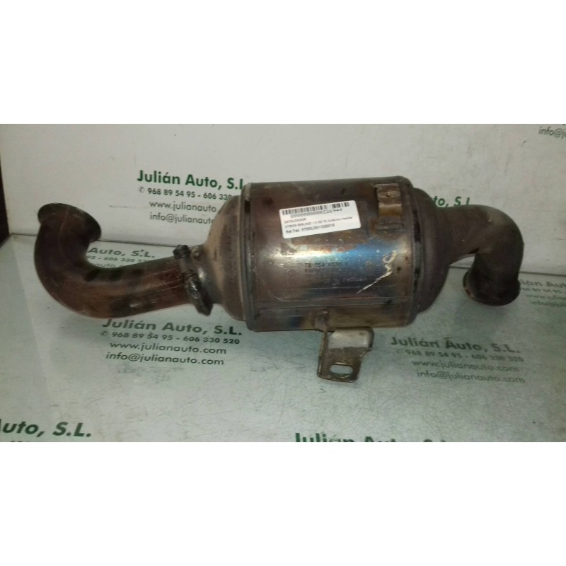 Recambio de catalizador para citroen berlingo 1.6 hdi 75 collection familiar referencia OEM IAM 9708XJ3911030018 9708X FAURENCIA
