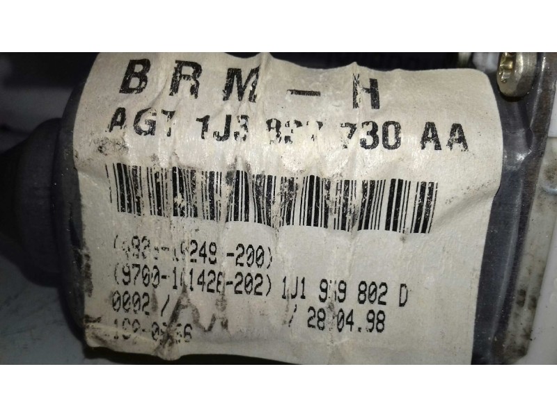 Recambio de motor elevalunas delantero derecho para volkswagen golf iv berlina (1j1) conceptline referencia OEM IAM 1J3937730AA 