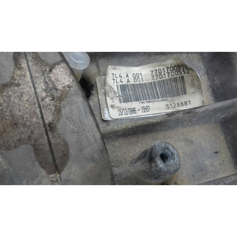 Recambio de caja cambios para renault megane ii berlina 5p authentique referencia OEM IAM TL4 TL4A001 6 VELOCIDADES