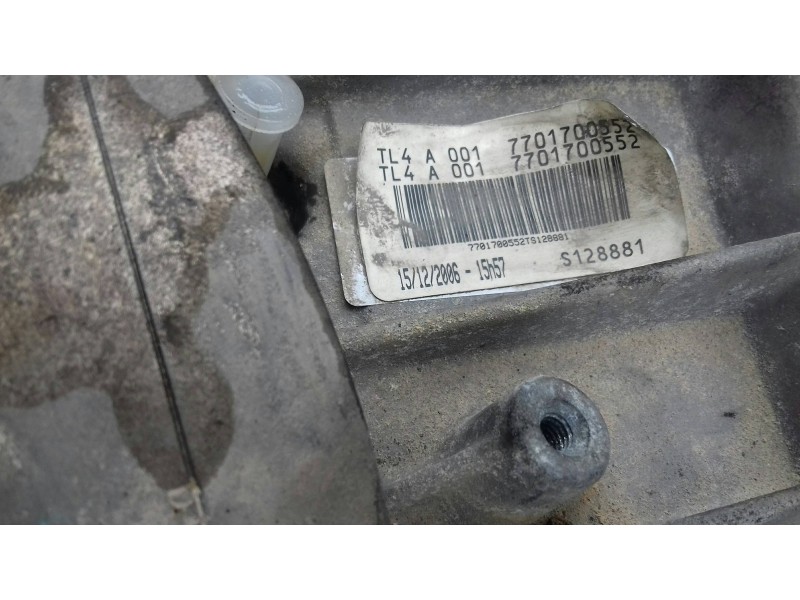 Recambio de caja cambios para renault megane ii berlina 5p authentique referencia OEM IAM TL4 TL4A001 6 VELOCIDADES