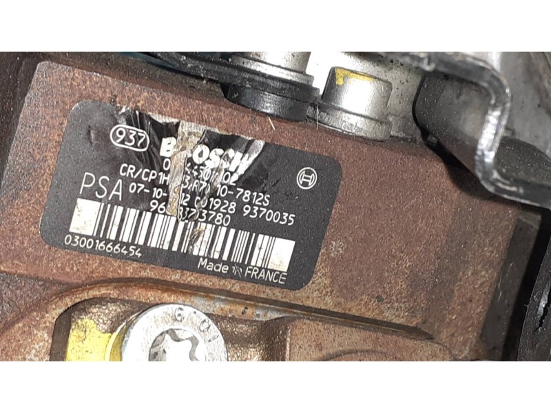 Recambio de bomba inyeccion para peugeot 307 berlina (s2) x-line referencia OEM IAM 9683703780  9654959880