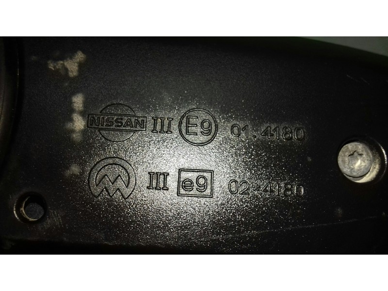 Recambio de retrovisor izquierdo para nissan primera berlina (p12) acenta referencia OEM IAM 96302AU465 014180 ELECTRICO