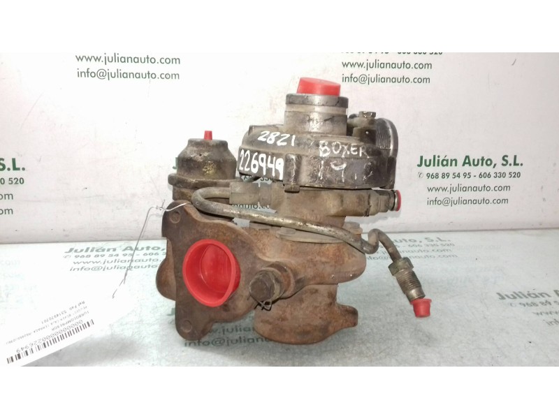 Recambio de turbocompresor para peugeot boxer caja cerrada (rs2850)(230)(´02) 1000 d referencia OEM IAM 5314970701  