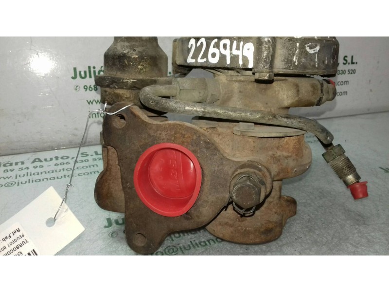 Recambio de turbocompresor para peugeot boxer caja cerrada (rs2850)(230)(´02) 1000 d referencia OEM IAM 5314970701  