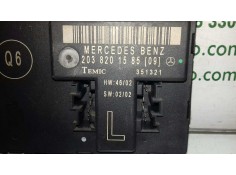 Recambio de centralita cierre para mercedes-benz clase c (w203) berlina 200 compressor (203.042) referencia OEM IAM 2038201585[0 2