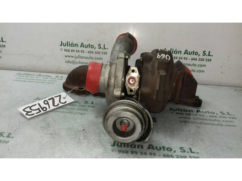 Recambio de turbocompresor para opel zafira b cosmo referencia OEM IAM 55205474  