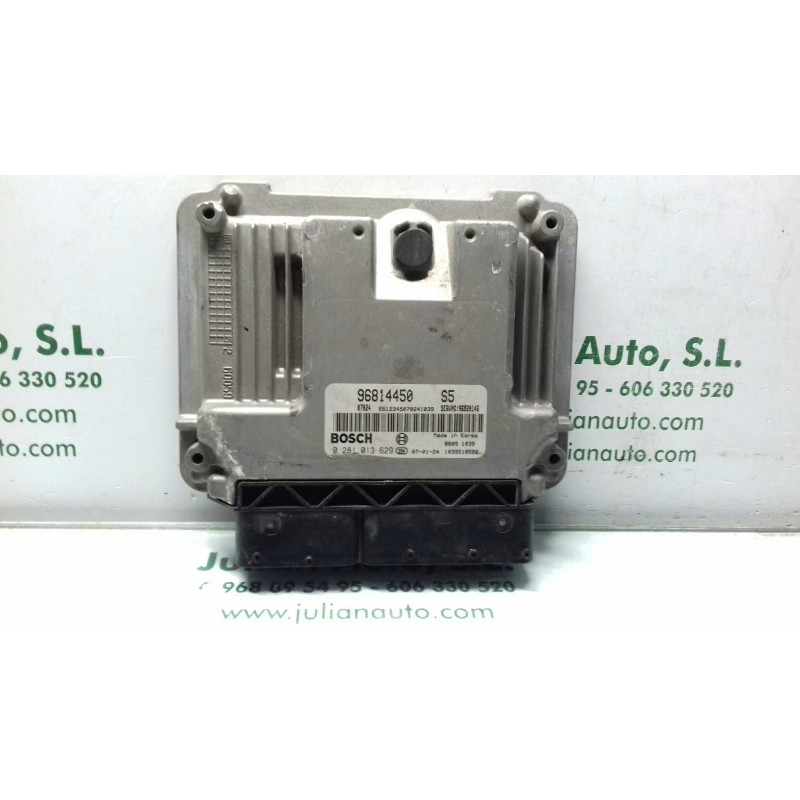 Recambio de centralita motor uce para chevrolet epica lt referencia OEM IAM 0281013629 96814450 BOSCH