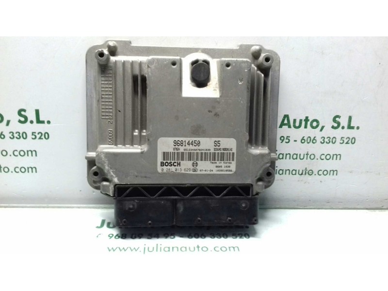 Recambio de centralita motor uce para chevrolet epica lt referencia OEM IAM 0281013629 96814450 BOSCH