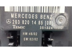 Recambio de centralita cierre para mercedes-benz clase c (w203) berlina 200 compressor (203.042) referencia OEM IAM 2038201485[0 2