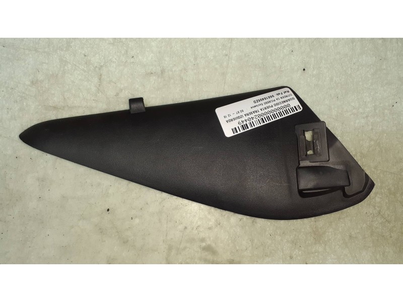 Recambio de guarnecido puerta trasera izquierda para citroen c4 picasso exclusive referencia OEM IAM 96618496ZD  