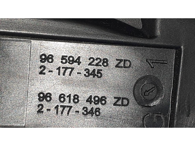 Recambio de guarnecido puerta trasera izquierda para citroen c4 picasso exclusive referencia OEM IAM 96618496ZD  