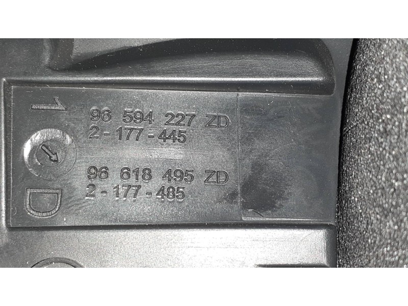 Recambio de guarnecido puerta trasera derecha para citroen c4 picasso exclusive referencia OEM IAM 96618495ZD  