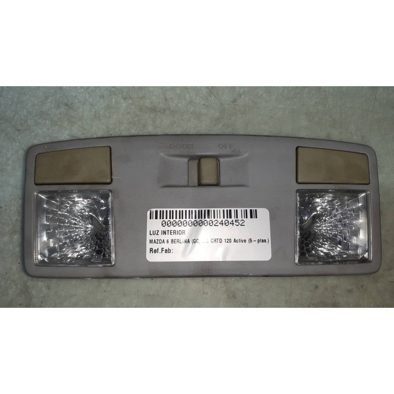 Recambio de luz interior para mazda 6 berlina (gg) 2.0 crtd 120 active (5-ptas.) referencia OEM IAM   