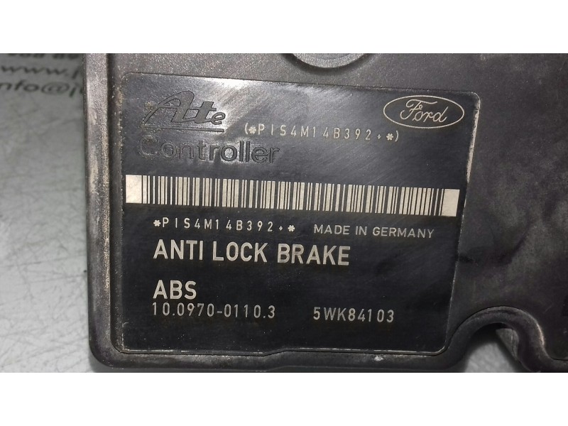 Recambio de abs para ford focus berlina (cap) ghia referencia OEM IAM 10020700524 3M512M110GA ATE