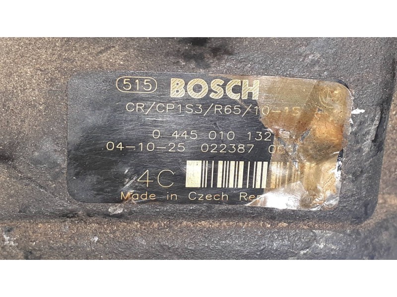 Recambio de bomba inyeccion para citroen xsara picasso 2.0 hdi sx referencia OEM IAM 0445010132 CRCP1S3R65 CRCP1S3R65101S