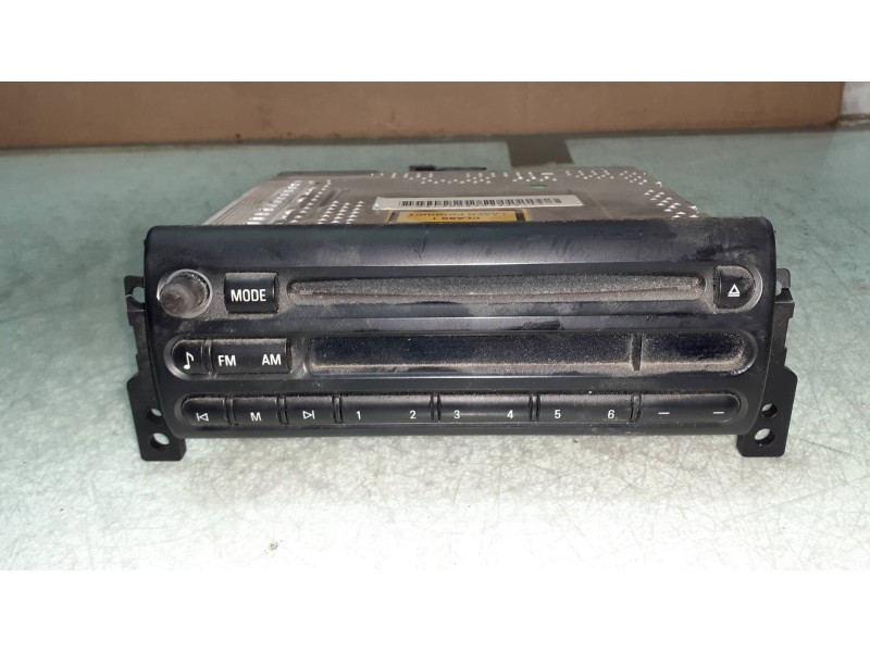 Recambio de sistema audio / radio cd para bmw mini (r50,r53) cooper s referencia OEM IAM AL500830322914 65126927904 EIRL0201