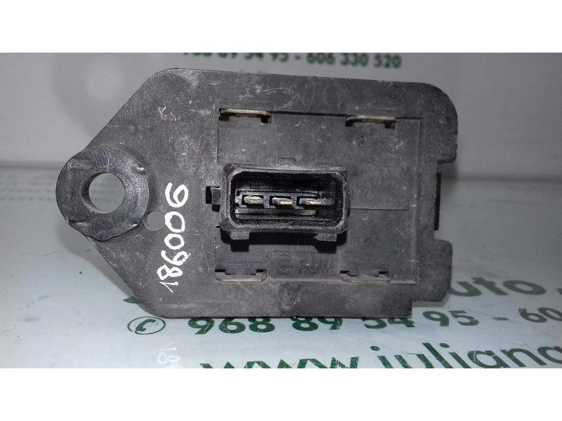Recambio de resistencia calefaccion para peugeot 206 sw 1.4 hdi referencia OEM IAM 9641212480 3 PINES 