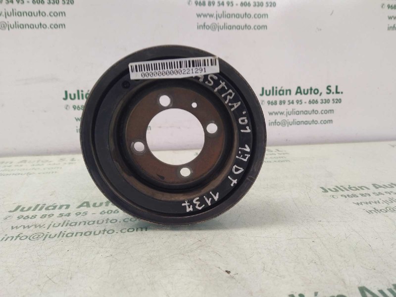 Recambio de polea cigueñal para opel astra g berlina club referencia OEM IAM 1001  