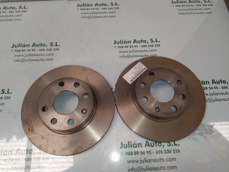 Recambio de disco freno delantero para opel corsa b swing referencia OEM IAM 142503  DOS