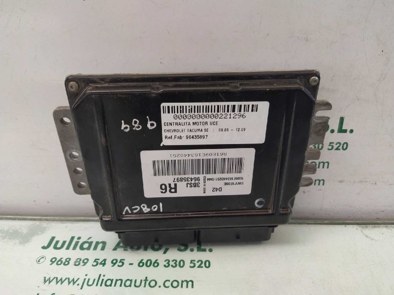 Recambio de centralita motor uce para chevrolet tacuma se referencia OEM IAM 96435897 5WY1E09E 