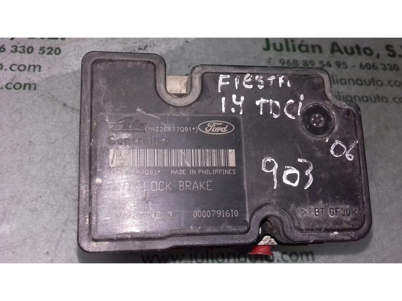 Recambio de abs para ford fiesta (cbk) ambiente referencia OEM IAM 10020700864 4S612M110AC ATE
