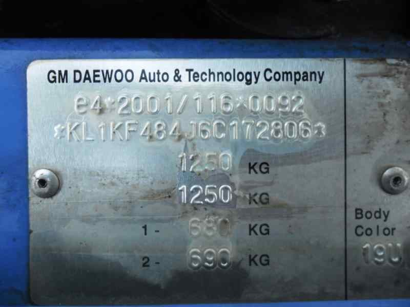 chevrolet matiz del año 2006