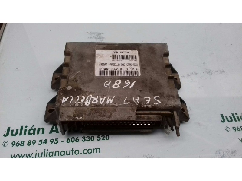 Recambio de centralita motor uce para seat marbella ce referencia OEM IAM 6160204701 M3152F93 