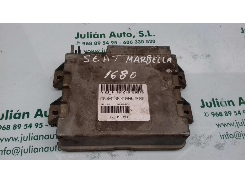 Recambio de centralita motor uce para seat marbella ce referencia OEM IAM 6160204701 M3152F93 