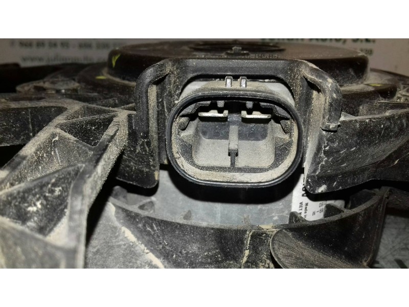 Recambio de electroventilador para citroen c-elysée exclusive referencia OEM IAM 9812028580 2 PINES VALEO