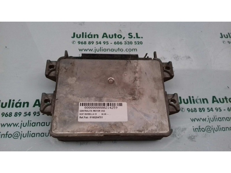 Recambio de centralita motor uce para seat marbella ce referencia OEM IAM 6160204701 M3152F93 
