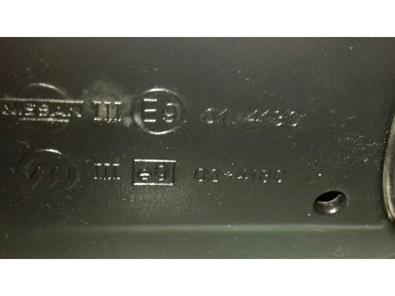 Recambio de retrovisor derecho para nissan primera berlina (p12) acenta referencia OEM IAM 96301AU465 014180 ELECTRICO
